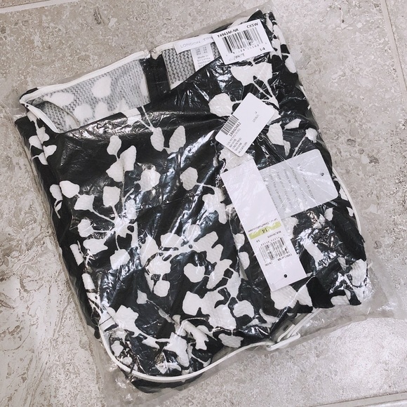 London Times Dress Mini Floral Print Ruffle Flare Hem Sheath Size 14 NWT $108 - Picture 6 of 8